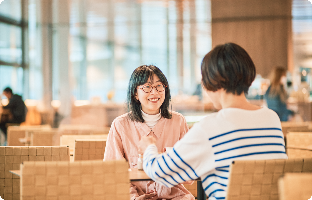 カフェレストラン、ワークスペースとして活用する。